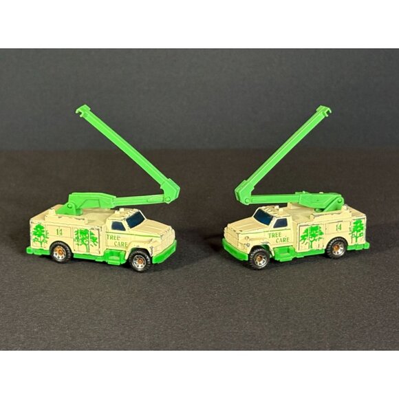 MATCHBOX Other - Matchbox Tree Utility Truck Ford Bucket Boom 1989 F-Series MB33 MB74 Toy Car VTG